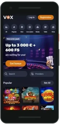 VOX mobile Lobby