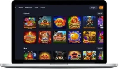 VOX Slots am Desktop