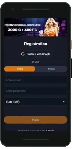VOX Registrierung am Handy